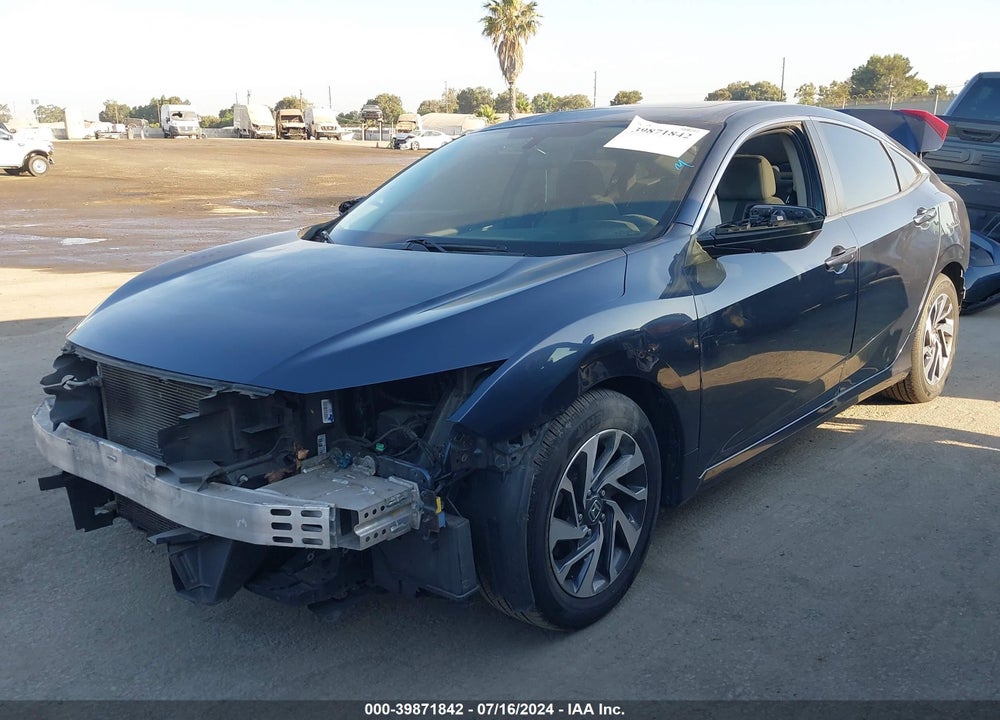 2016 HONDA CIVIC EX VIN: 19XFC2F72GE205919