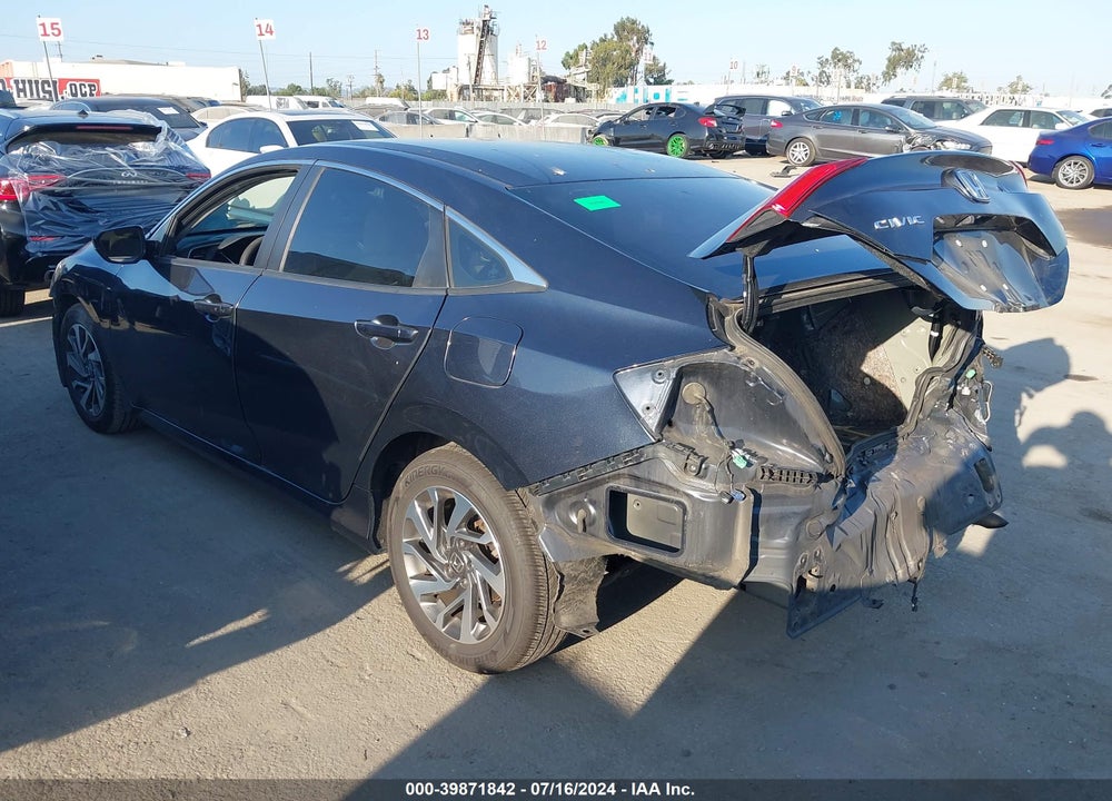 2016 HONDA CIVIC EX VIN: 19XFC2F72GE205919