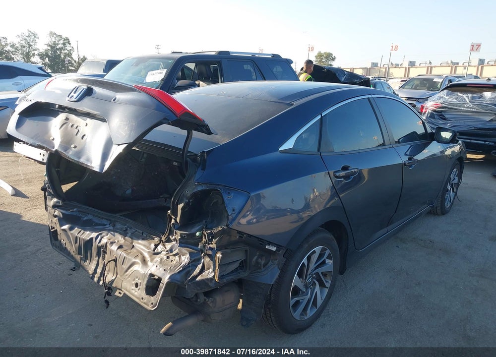 2016 HONDA CIVIC EX VIN: 19XFC2F72GE205919