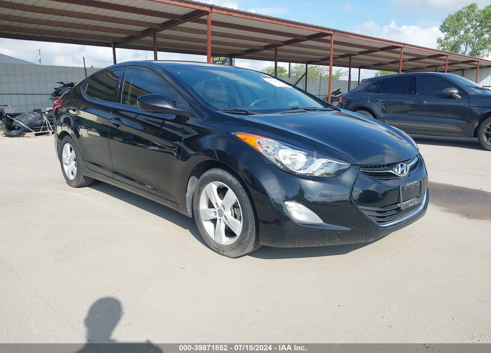 2013 HYUNDAI ELANTRA GLS VIN: KMHDH4AE5DU787405