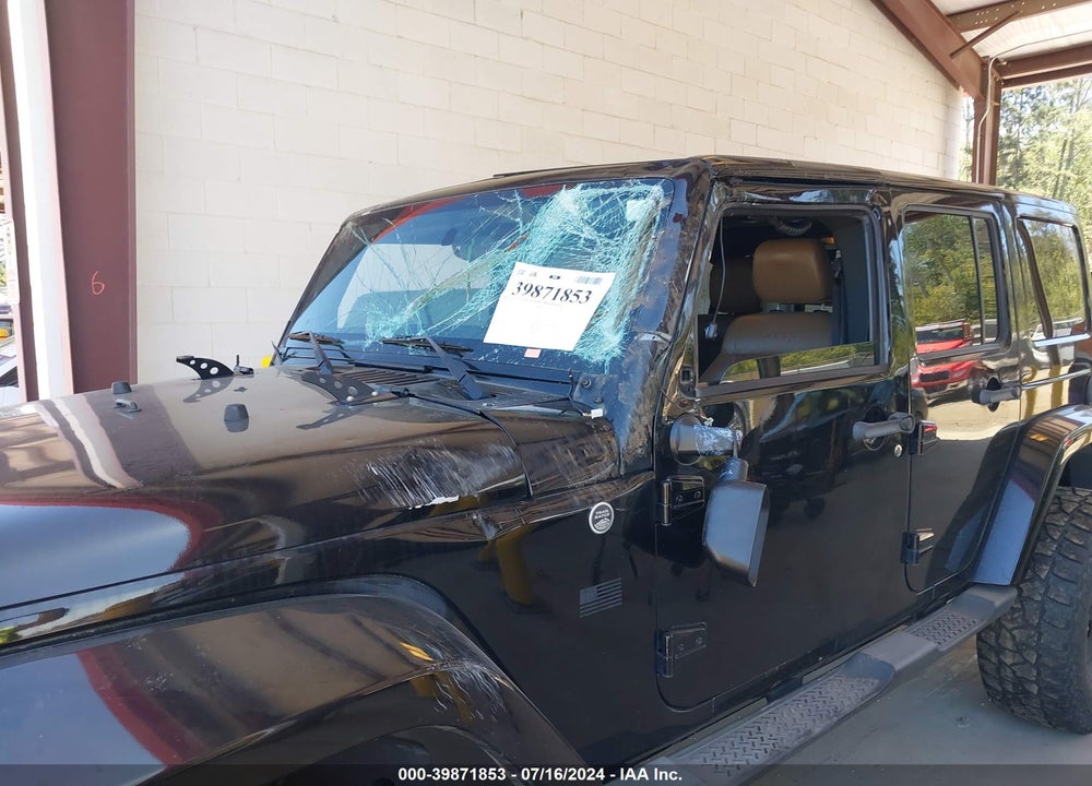 2012 JEEP WRANGLER UNLIMITED SAHARA VIN: 1C4BJWEG2CL253614