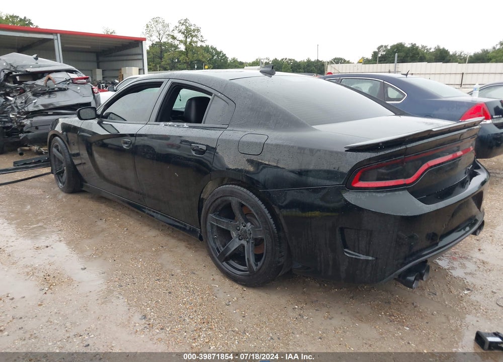 2018 DODGE CHARGER SRT HELLCAT RWD VIN: 2C3CDXL90JH116952