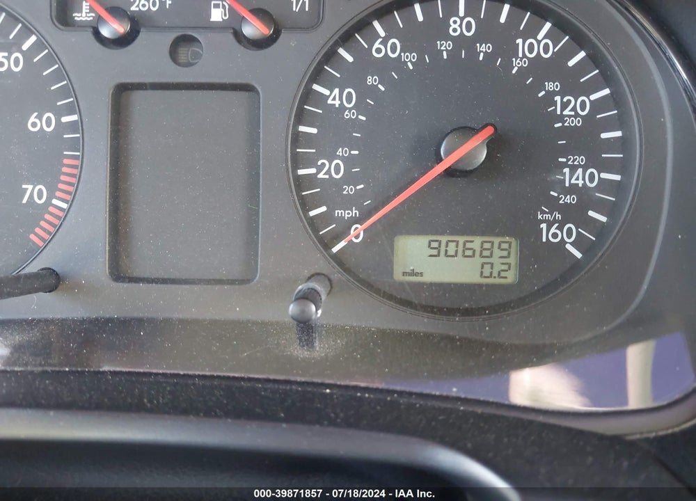 2003 VOLKSWAGEN GTI 1.8T VIN: 9BWDE61J034043351