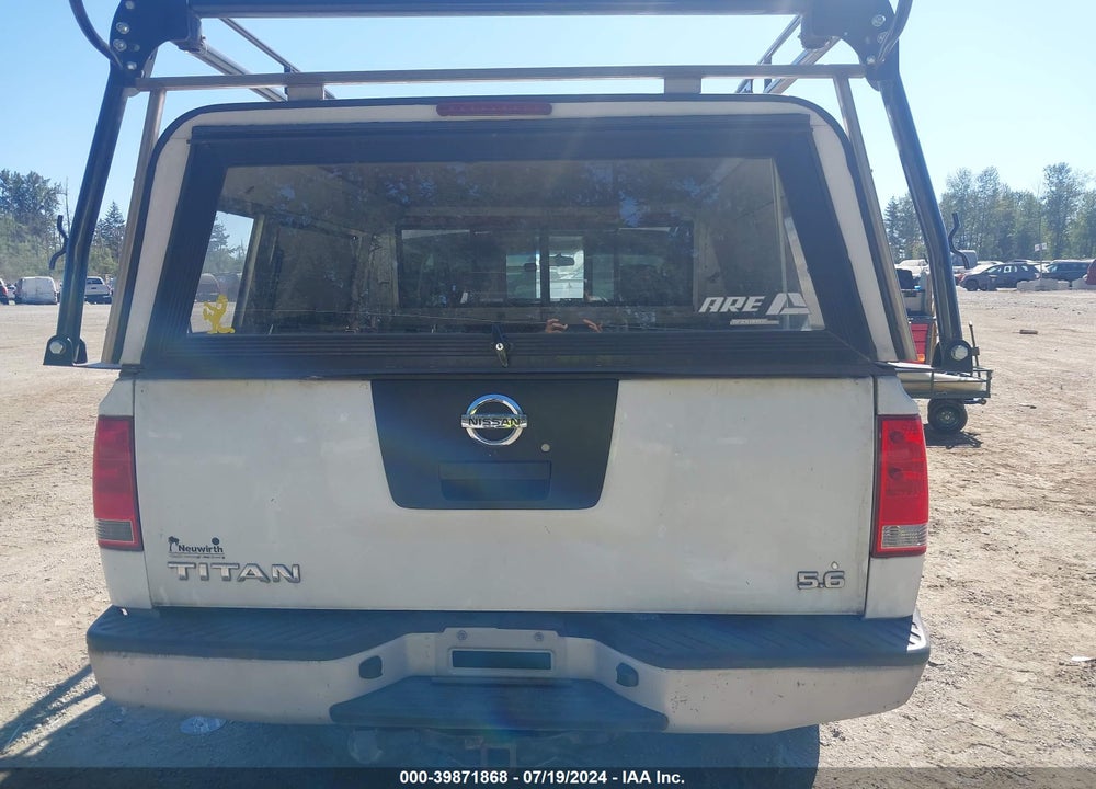2007 NISSAN TITAN XE VIN: 1N6BA06B87N200536