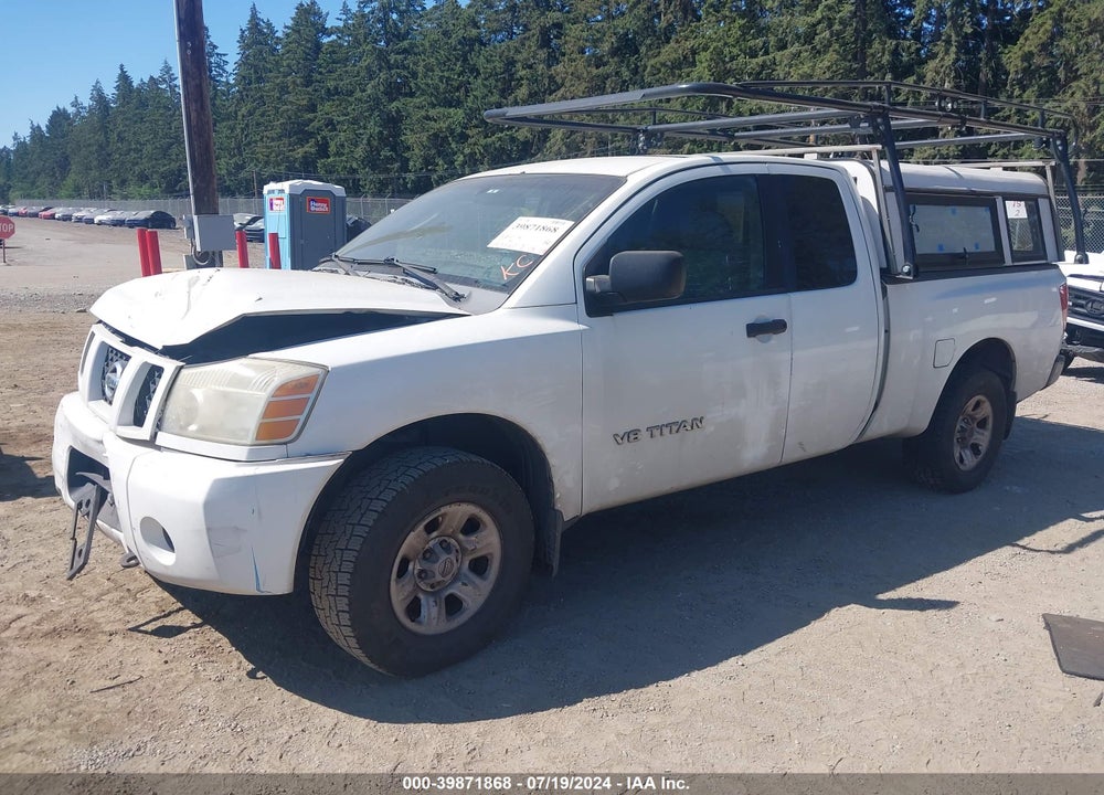 2007 NISSAN TITAN XE VIN: 1N6BA06B87N200536