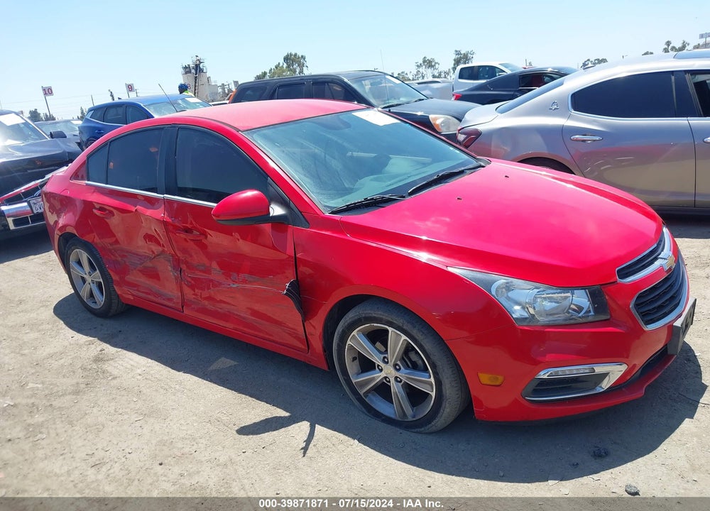 2015 CHEVROLET CRUZE 2LT AUTO VIN: 1G1PE5SB0F7176924