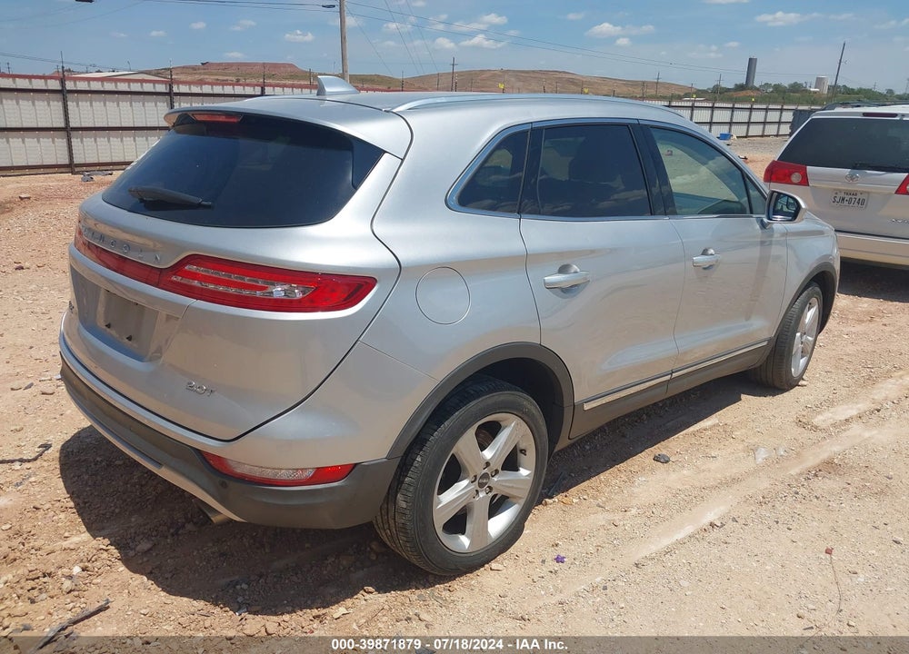 2018 LINCOLN MKC PREMIERE VIN: 5LMCJ1C92JUL12575