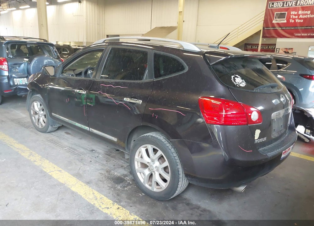 2012 NISSAN ROGUE SV W/SL PKG VIN: JN8AS5MV8CW357059