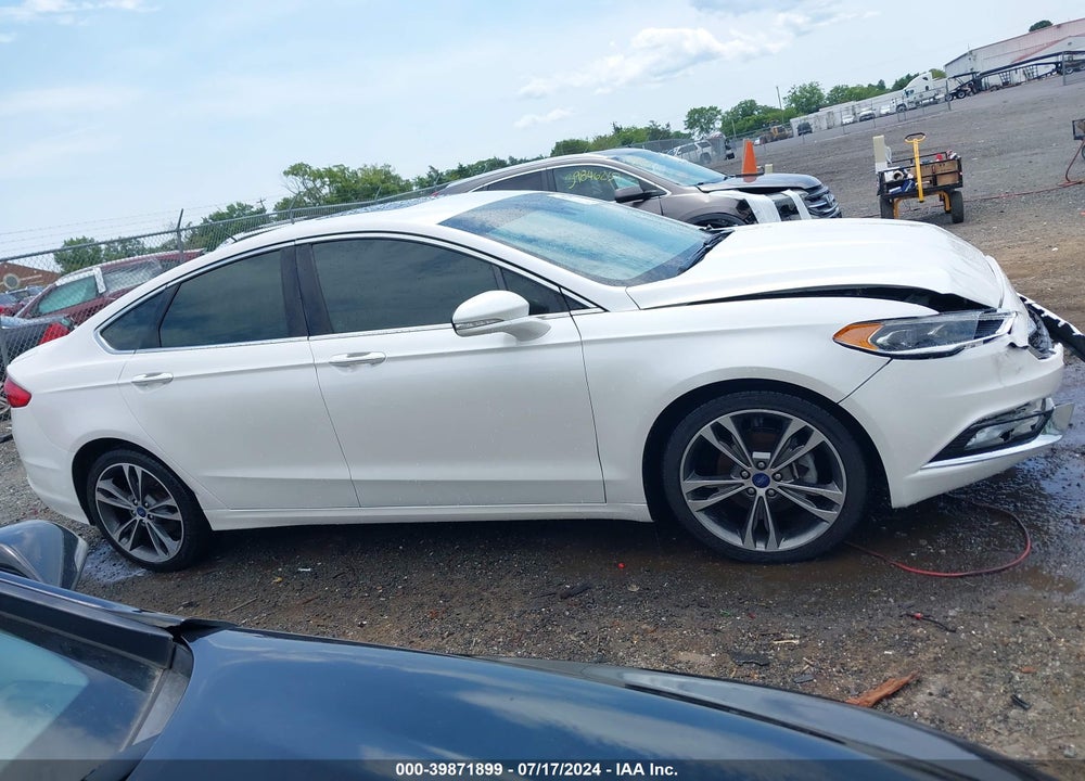 2017 FORD FUSION TITANIUM VIN: 3FA6P0D93HR140222