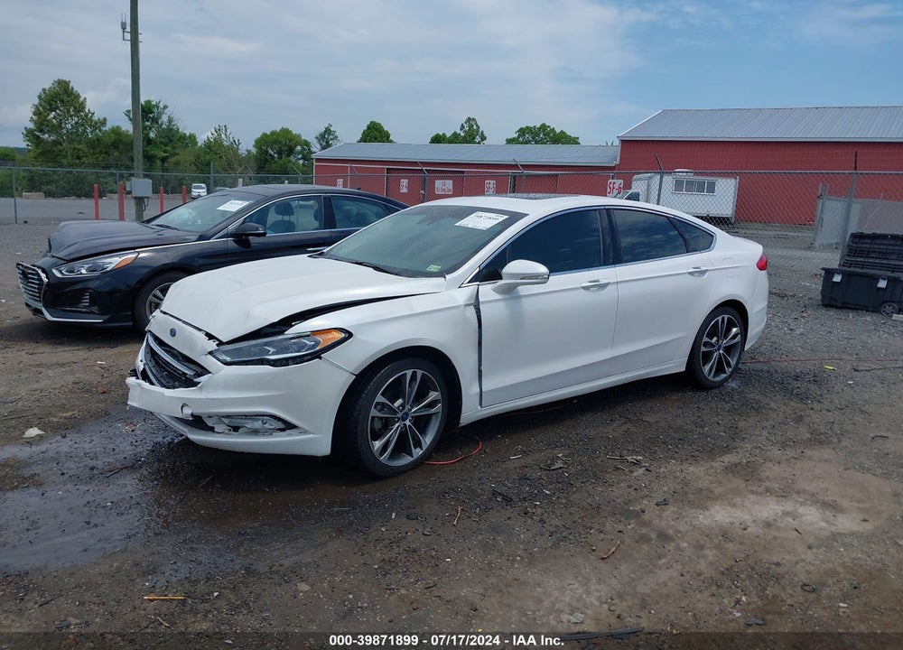 2017 FORD FUSION TITANIUM VIN: 3FA6P0D93HR140222