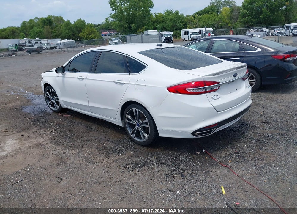 2017 FORD FUSION TITANIUM VIN: 3FA6P0D93HR140222