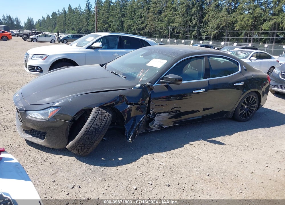 2018 MASERATI GHIBLI VIN: ZAM57XSA5J1299878