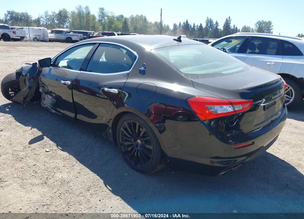 2018 MASERATI GHIBLI VIN: ZAM57XSA5J1299878