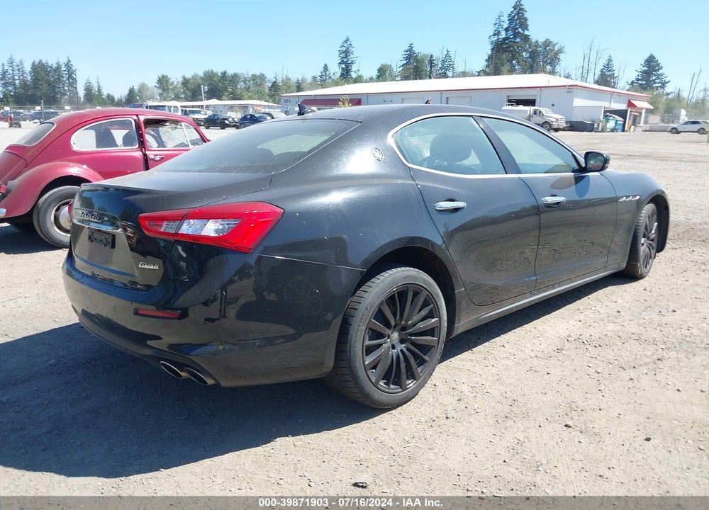 2018 MASERATI GHIBLI VIN: ZAM57XSA5J1299878