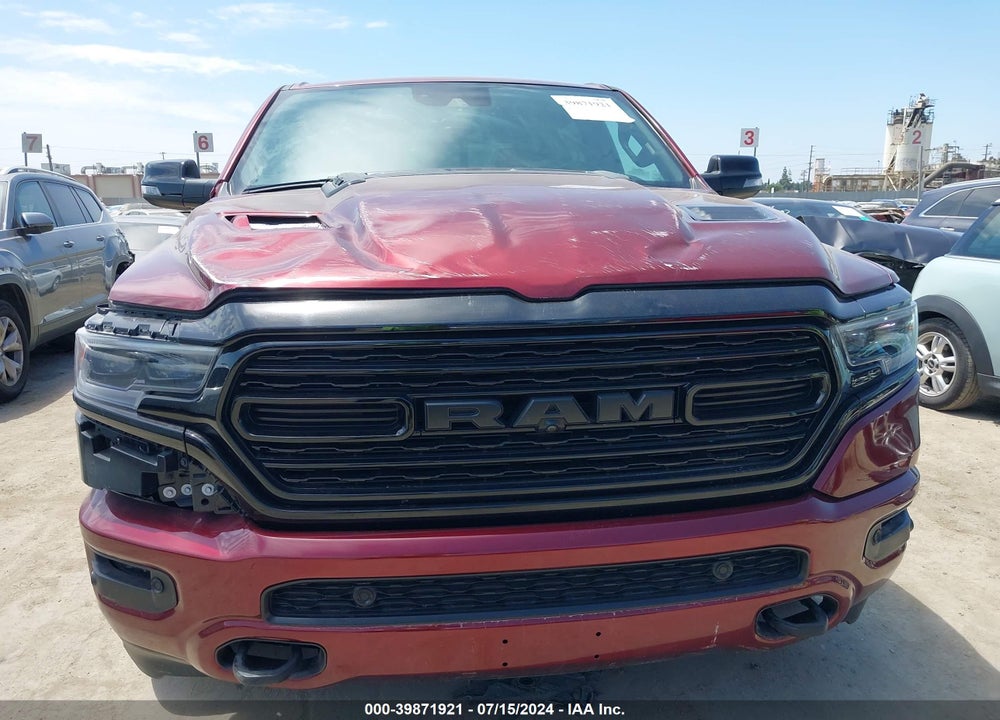 2022 RAM 1500 LIMITED 4X4 5'7 BOX VIN: 1C6SRFHT0NN163281