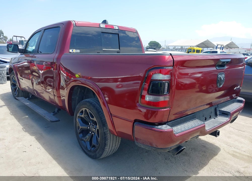 2022 RAM 1500 LIMITED 4X4 5'7 BOX VIN: 1C6SRFHT0NN163281