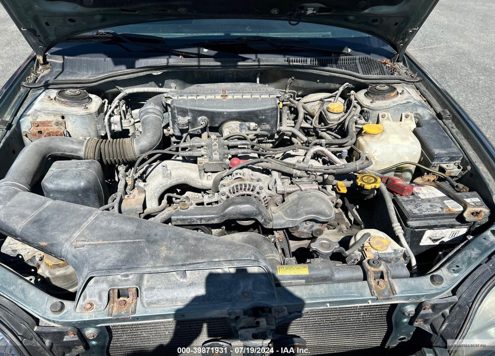 2001 SUBARU LEGACY VIN: 4S3BH635716311550