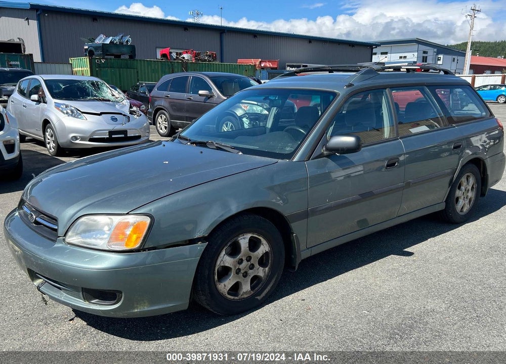 2001 SUBARU LEGACY VIN: 4S3BH635716311550