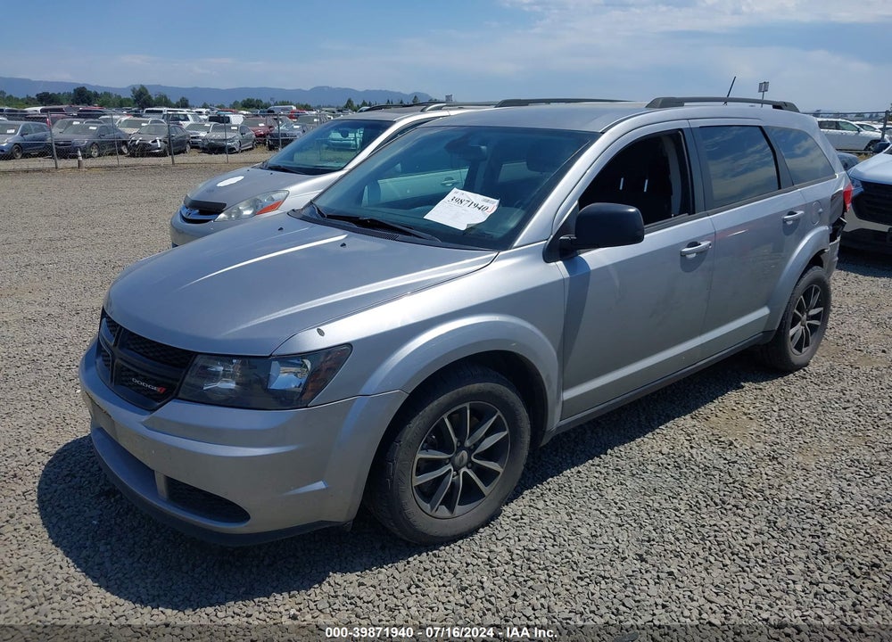2018 DODGE JOURNEY SE VIN: 3C4PDCAB0JT514293