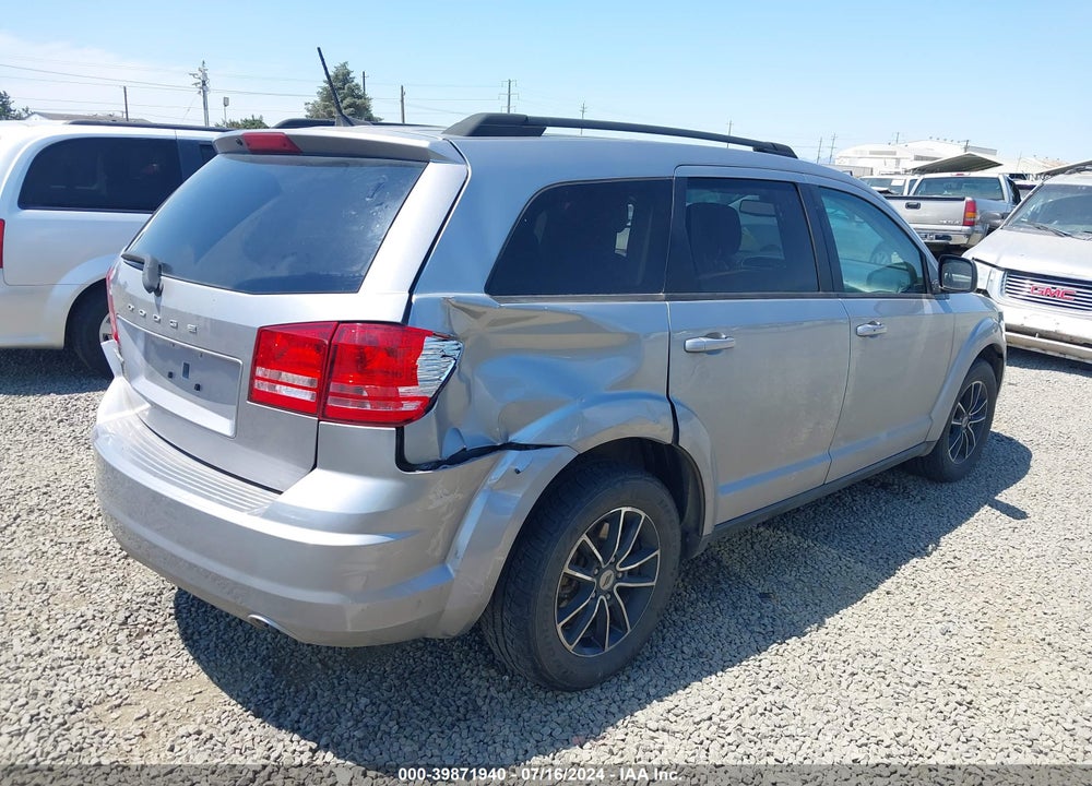 2018 DODGE JOURNEY SE VIN: 3C4PDCAB0JT514293