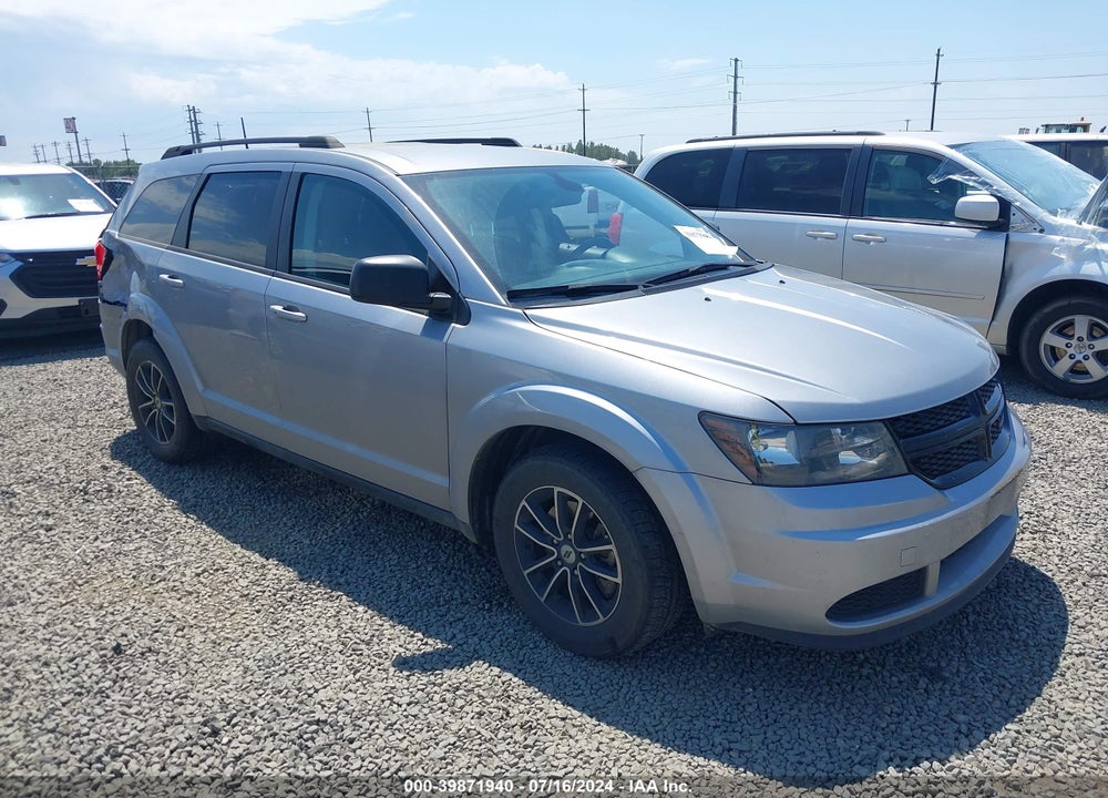 2018 DODGE JOURNEY SE VIN: 3C4PDCAB0JT514293