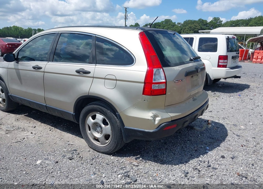 2007 HONDA CR-V LX VIN: JHLRE38357C027683