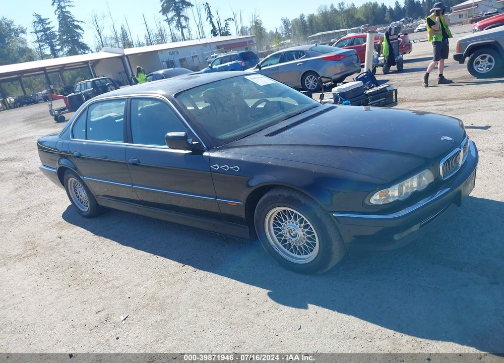 1998 BMW 740IL VIN: WBAGJ8322WDM12622