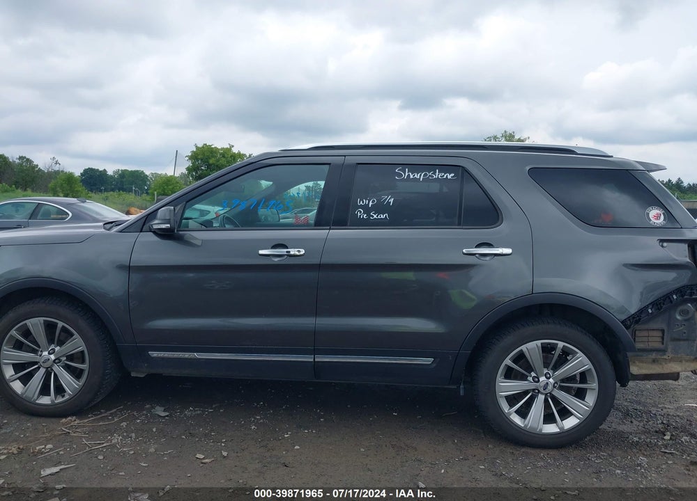 2018 FORD EXPLORER LIMITED VIN: 1FM5K8F8XJGA43650