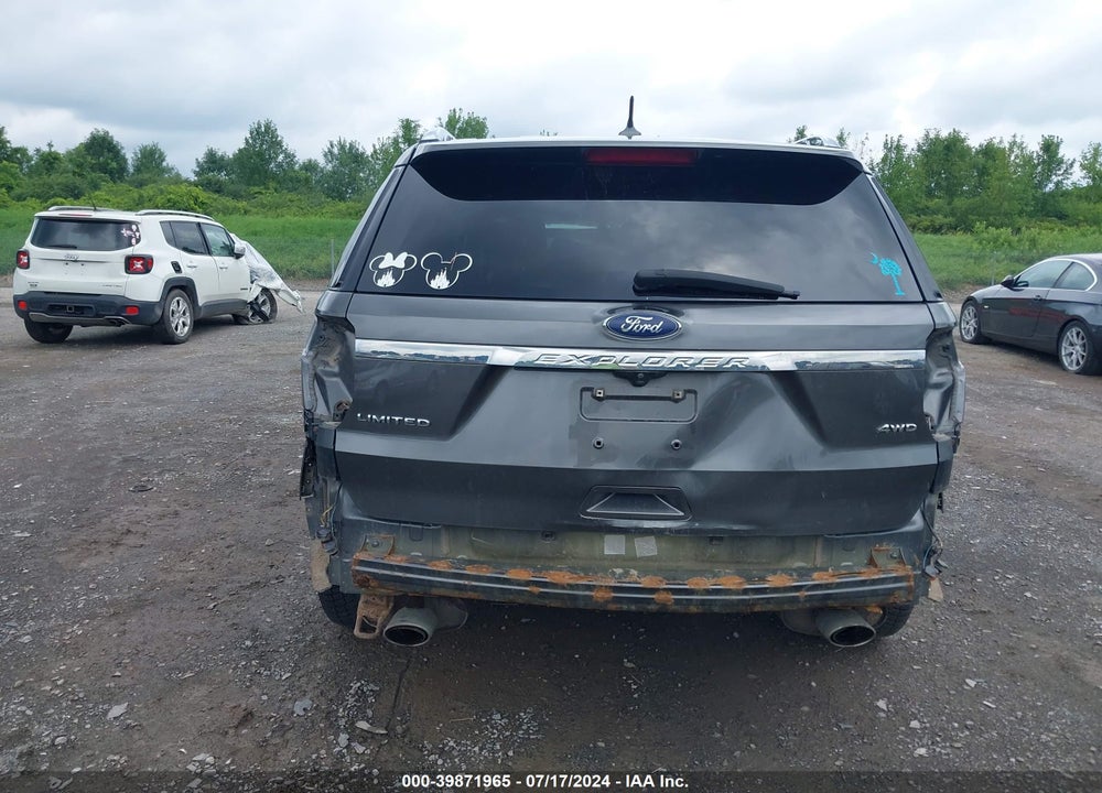 2018 FORD EXPLORER LIMITED VIN: 1FM5K8F8XJGA43650