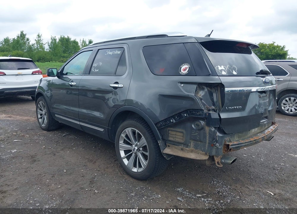 2018 FORD EXPLORER LIMITED VIN: 1FM5K8F8XJGA43650