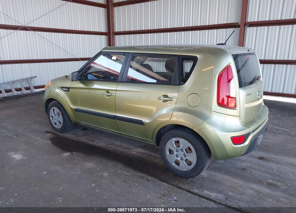 2013 KIA SOUL VIN: KNDJT2A57D7601856
