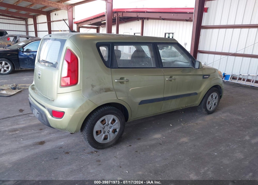 2013 KIA SOUL VIN: KNDJT2A57D7601856