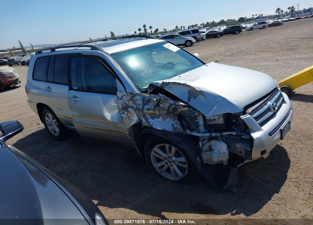 2006 TOYOTA HIGHLANDER HYBRID LIMITED V6 VIN: JTEDW21A460015804