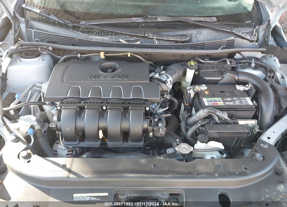2018 NISSAN SENTRA SV VIN: 3N1AB7AP8JL647580