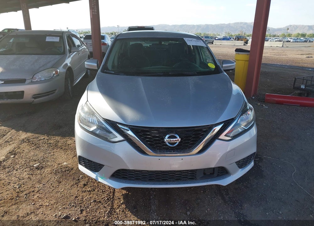 2018 NISSAN SENTRA SV VIN: 3N1AB7AP8JL647580