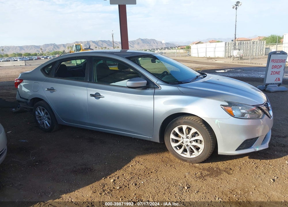 2018 NISSAN SENTRA SV VIN: 3N1AB7AP8JL647580