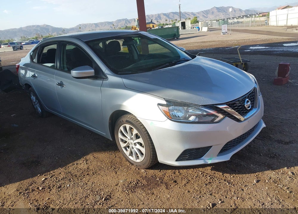 2018 NISSAN SENTRA SV VIN: 3N1AB7AP8JL647580
