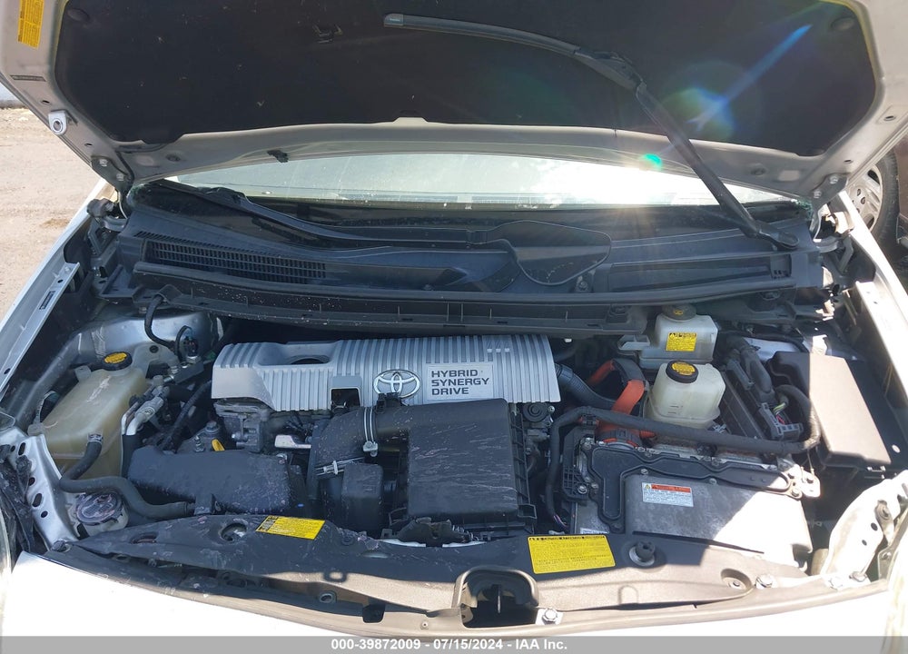 2012 TOYOTA PRIUS TWO VIN: JTDKN3DU9C1543841