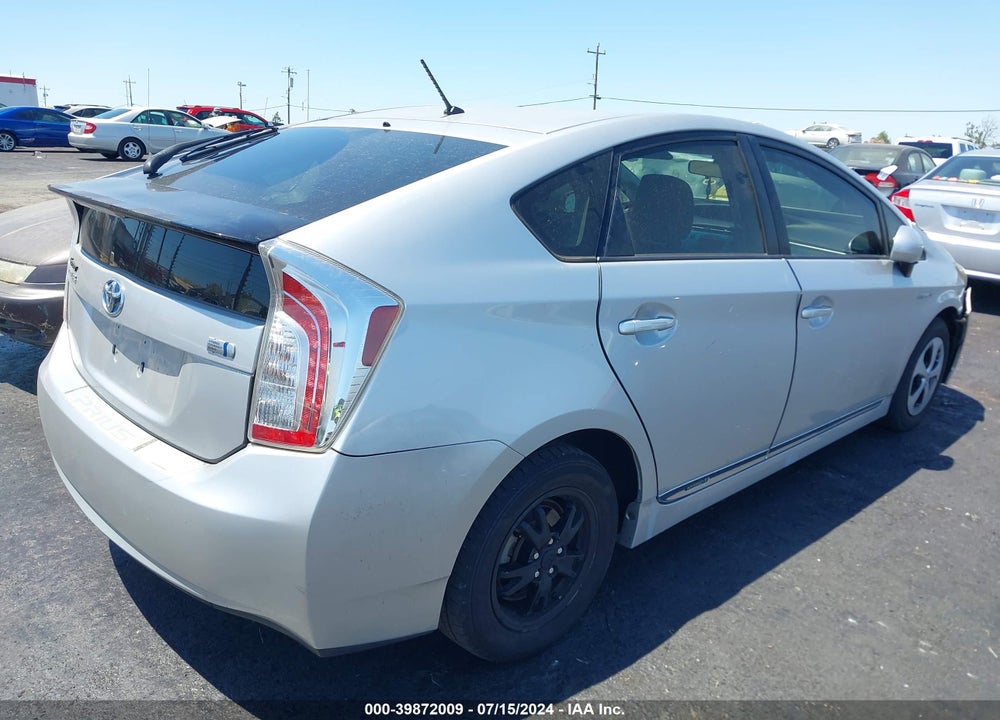 2012 TOYOTA PRIUS TWO VIN: JTDKN3DU9C1543841