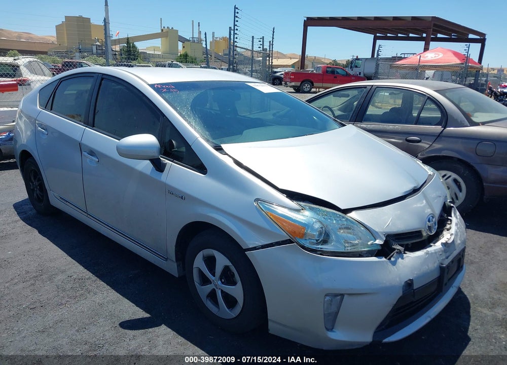 2012 TOYOTA PRIUS TWO VIN: JTDKN3DU9C1543841