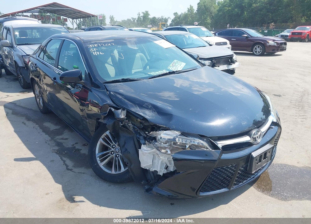 2015 TOYOTA CAMRY SE VIN: 4T1BF1FK3FU088772