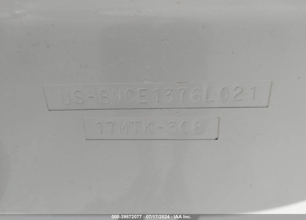 2021 BOSTON WHALER OTHER VIN: BWCE1376L021