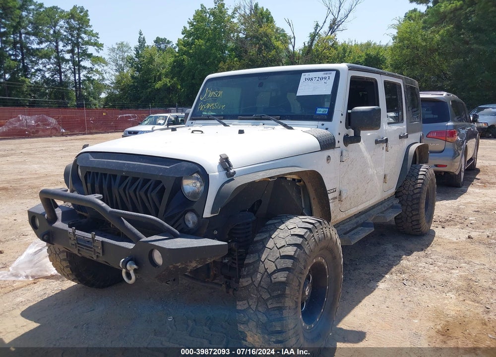 2018 JEEP WRANGLER JK UNLIMITED SPORT S 4X4 VIN: 1C4BJWDG1JL895353