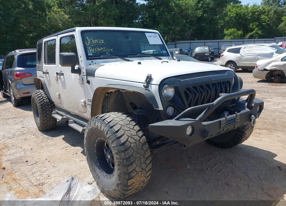 2018 JEEP WRANGLER JK UNLIMITED SPORT S 4X4 VIN: 1C4BJWDG1JL895353