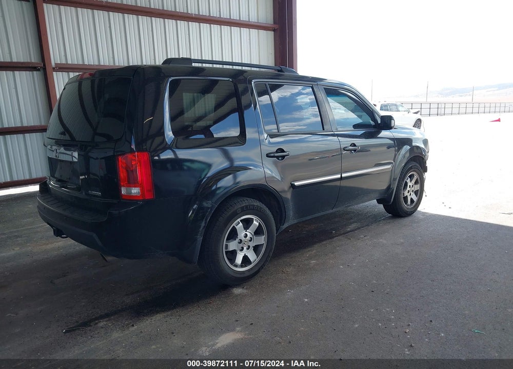 2010 HONDA PILOT TOURING VIN: 5FNYF3H90AB003280
