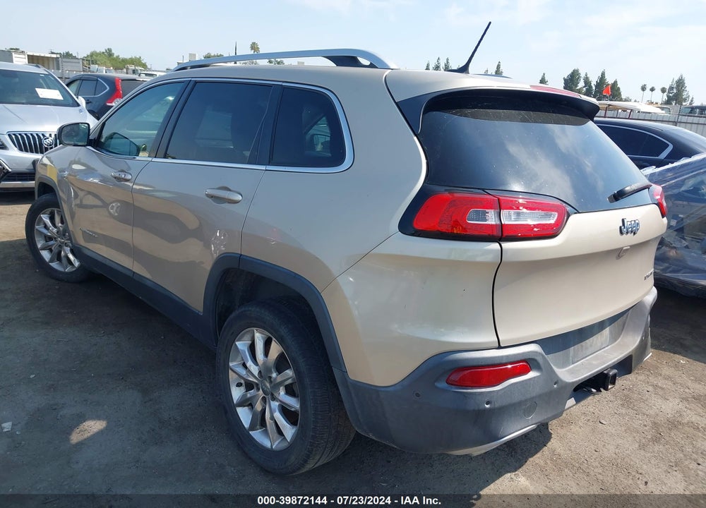 2015 JEEP CHEROKEE LIMITED VIN: 1C4PJLDS1FW548443
