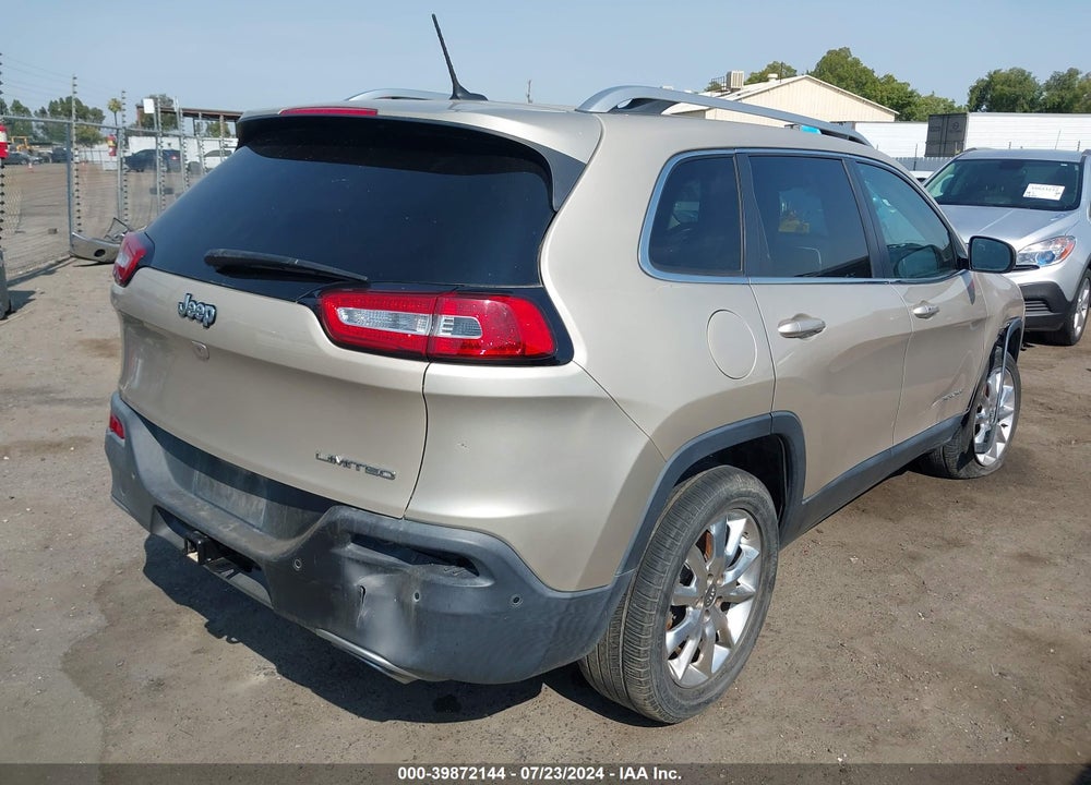 2015 JEEP CHEROKEE LIMITED VIN: 1C4PJLDS1FW548443