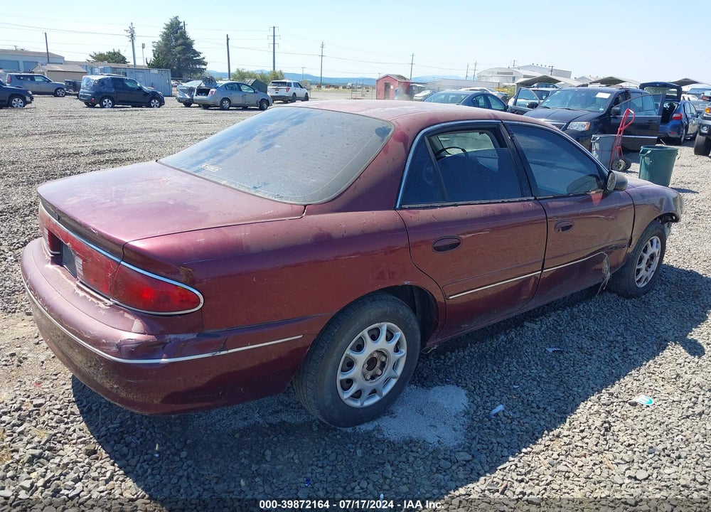 1999 BUICK CENTURY CUSTOM CMI VIN: 2G4WS52M4X1610608