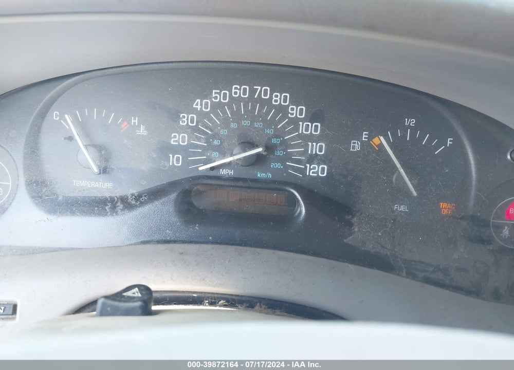 1999 BUICK CENTURY CUSTOM CMI VIN: 2G4WS52M4X1610608