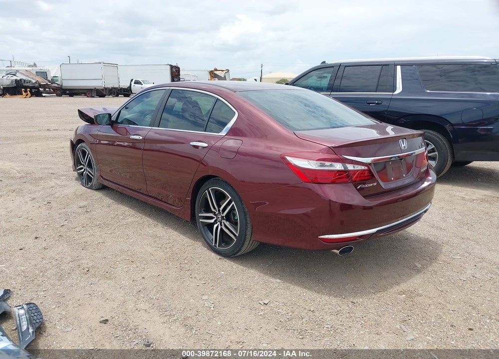 2017 HONDA ACCORD SPORT VIN: 1HGCR2F51HA280763